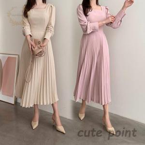 エレガントワンピース 韓国の商品一覧 通販 Yahoo ショッピング