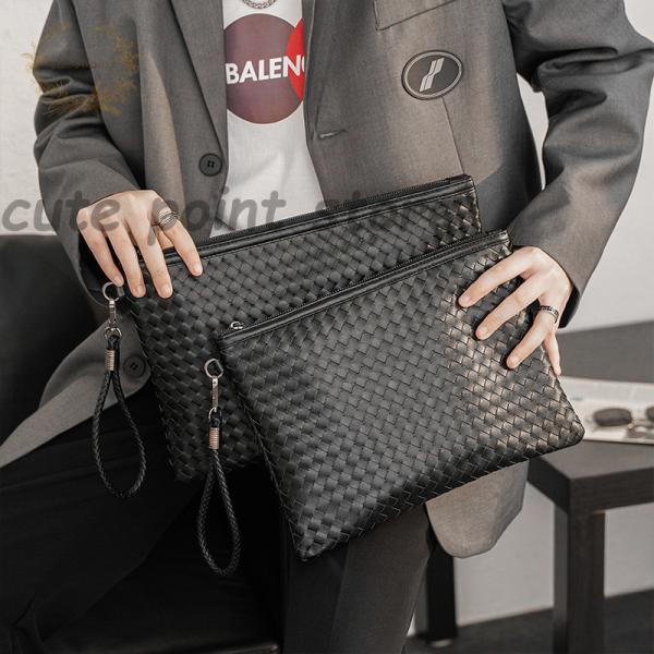 セカンドバッグ ハンドバッグ 手持ち  メンズ バッグ PU かばん 鞄 メンズバッグ カジュアル ...