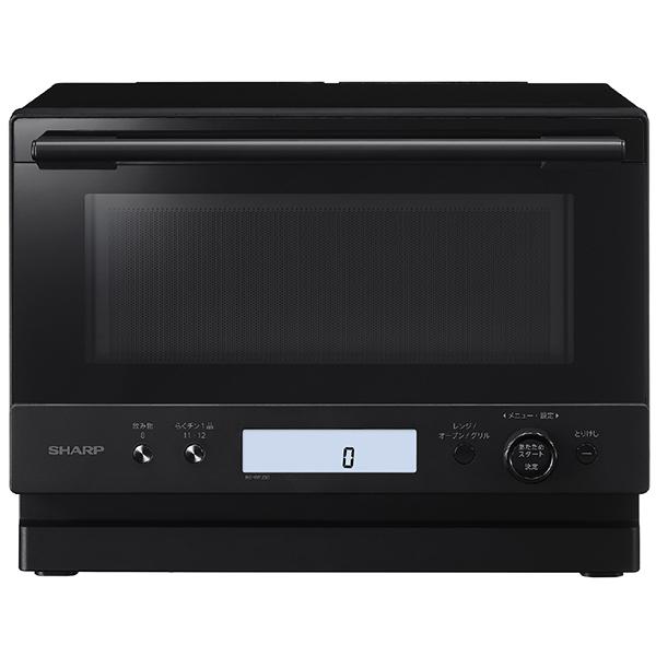 シャープ SHARP 過熱水蒸気オーブンレンジ 23L 角皿スチームモデル PLAINLY ブラック...