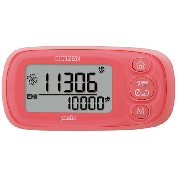 TWT512PK 歩数計 peb ピンク TWT512-PK バッグ/ポケットインタイプ