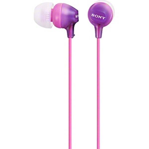 ソニー MDREX15LPV イヤホン カナル型 Vアクアバイオレット MDR-EX15LP φ3....