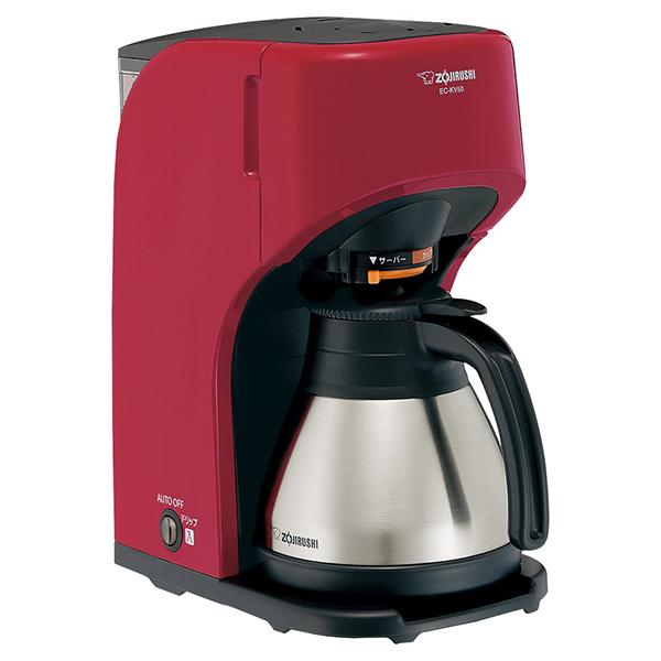 象印マホービン ZOJIRUSHI コーヒーメーカー 珈琲通 EC-KV50-RA レッド