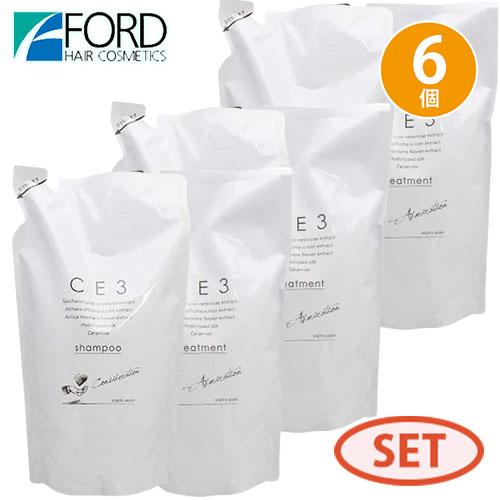 ミアンビューティー フォード CE3 シャンプー 800mL ×3個 + トリートメント 750g ...