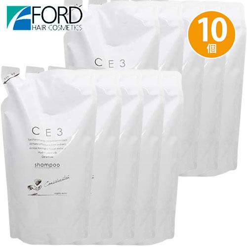 ミアンビューティー フォード CE3 シャンプー 800mL ×10個 セット 詰め替え 弱酸性 シ...