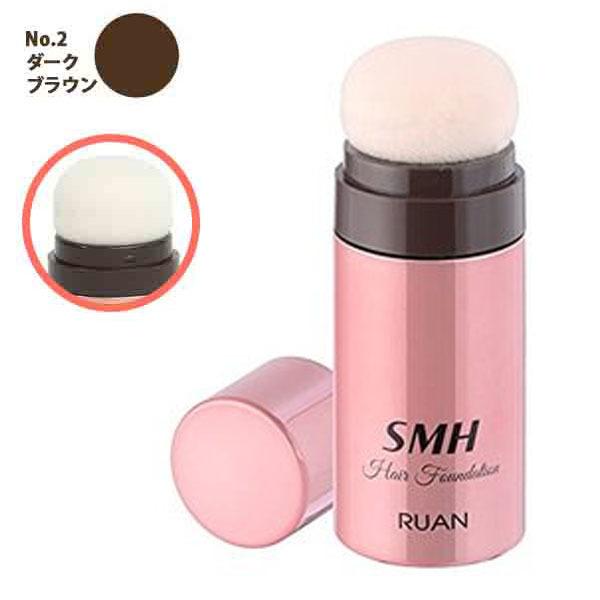 スーパーミリオンヘアー SMHヘアファンデーション スティックタイプ 3g No.2 ダークブラウン...