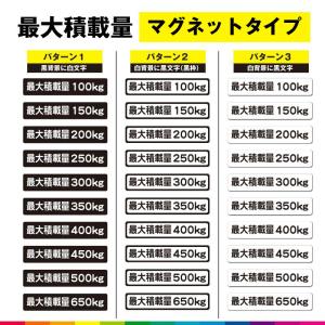 最大積載量 マグネット 軽トラ 軽自動車 トラック 350kg 選べる 100kg〜950kg オーダー