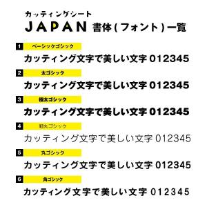 カッティング 文字 シール 名入れ カッティン...の詳細画像3