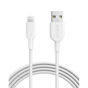 Anker iPhone充電ケーブル PowerLine II ライトニングケーブル MFi認証 超高耐久 iPhone 13 / 13 Pro / 12 / SE(第2世代) / iPad 各種対応 (1.8m ホワイト)｜cuttingedgemss