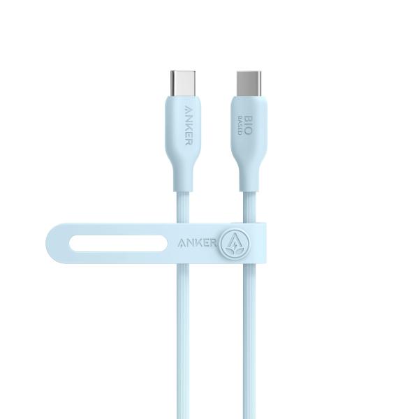 Anker 543 エコフレンドリー USB-C &amp; USB-C ケーブル 植物由来素材 240W ...