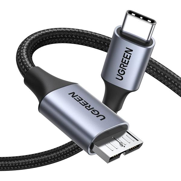 UGREEN USB C to Micro B ケーブル 1m USB 3.1 10Gbps高速デー...