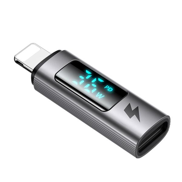 Mcdodo USB-C to ライトニング 変換アダプタ PD 36W急速充電 ブラック