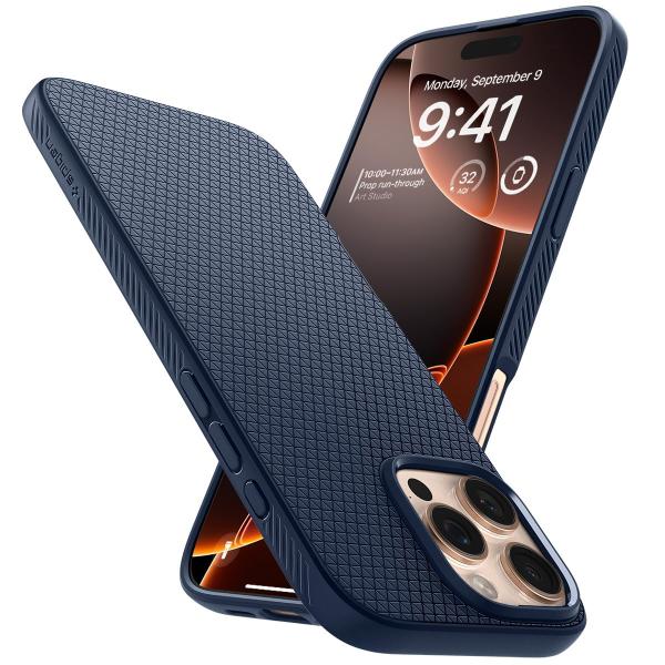 Spigen iPhone 16 Pro Max ケース 米軍MIL規格 ストラップホール マット ...