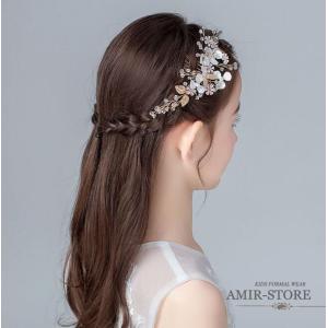 送料無料 子供 ヘアアクセサリー 結婚式 発表...の詳細画像3