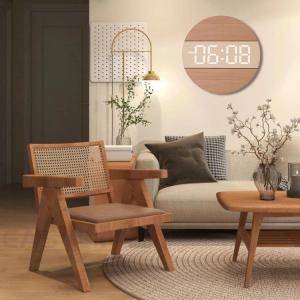 掛け時計 壁掛け時計 デジタル時計 LED 大...の詳細画像1