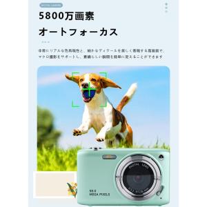 デジタルカメラ 4K 5800万画素 軽量 カ...の詳細画像3