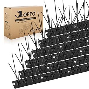 OFFO 鳥よけ 鳩よけは100%ステンレス製でアセンブリ済品です。耐候性 安心して15年間使う 針が密集する カラス