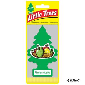 LITTLE TREE ( リトルツリー ) Green Apple ( グリーンアップル ) 6枚パック｜cwdirect