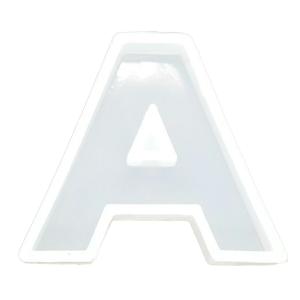 シリコンモールド アルファベット A 固まるハーバリウム