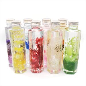 ハーバリウム 瓶 六角 100ml 10本セッ...の詳細画像1