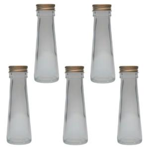 ハーバリウム 瓶 テーパー 50ml 5本セット キャップ付き 横浜ハーバリウム弐番店