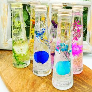 ハーバリウム 瓶 テーパー 120ml 2本セ...の詳細画像1