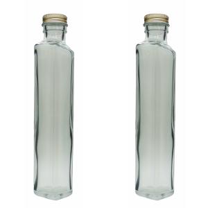 ハーバリウム 瓶 ハート 200ml 2本セット...の商品画像
