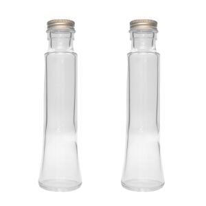ハーバリウム 瓶 マーメイド 100ml 2本セット キャップ付き 横浜ハーバリウム弐番店