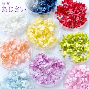 ハーバリウム 花材 あじさい ブリザーブドフラ...の詳細画像3