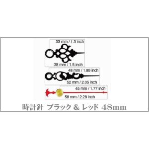 時計ムーブメント 時計針 のセット ハンドメイ...の詳細画像4