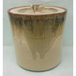 茶器/茶道具　水指　水差し　一重口　宇田隆和作（佐平窯） 茶器/茶道具 水指（水差し）】 一重口 朝鮮唐津 宇田隆和作（佐平窯