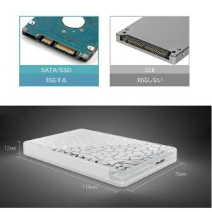 SATA USB 変換 HDD SSD ケース...の詳細画像2