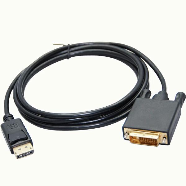 1.8m 映像 変換 ケーブル DisplayportをDVIに変換 パッシブタイプ 送料無料 Cy...