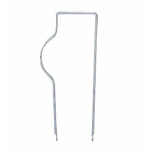 自転車 ブロックダイナモライト対応 カゴステー 24インチ WO 24型 シルバー 子供用 小径車 ...