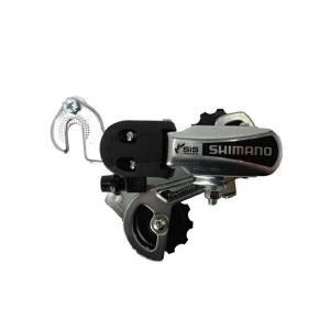 自転車 SHIMANO シマノ リヤディレイラー 正爪 シルバー 後 6速 ショートケージ 外装変速...