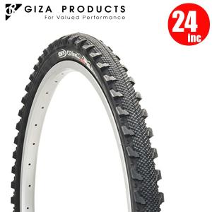 自転車 タイヤ GIZA Products ギザ C-1208 24x1.95 BLK TIR21500