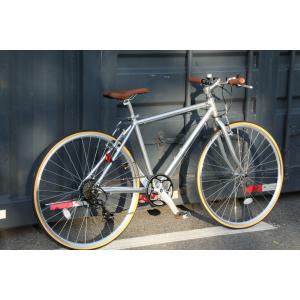 クロスバイク アルミ製 自転車 送料無料 8割...の詳細画像3