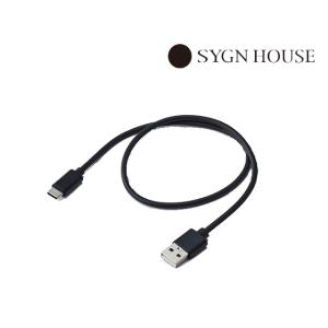 《ネコポス対応》正規品〔B+COM〕 00081696 USB Type-C 充電/通信ケーブル オプションパーツ SB6XR/ONE/SB6X ビーコム サインハウス 【バイク用品】★｜cycle-world