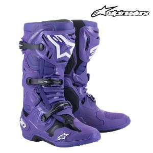 正規品〔Alpinestars〕 2010020 TECH 10 ブーツ ＜ULTRAVIOLET BLACK＞ テック10 モトクロス トライアル オフロード アルパインスターズ 【バイク用品】｜cycle-world