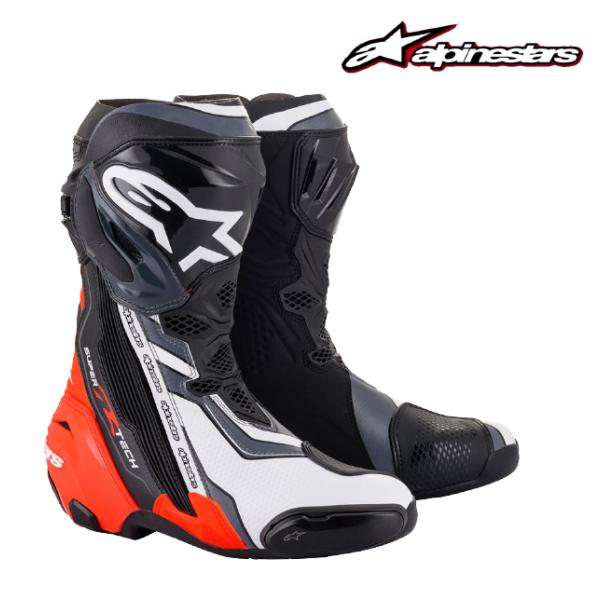 正規品〔Alpinestars〕 2220021 SUPERTECH R ＜BLACK RED FL...