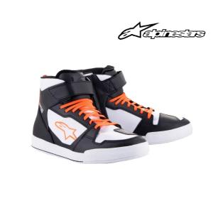 ▲正規品〔Alpinestars〕 2512422 AXIOM SHOE ＜BLACK WHITE RED FLUO＞ 1231 アクショム シューズ ASIA FIT アルパインスターズ 【バイク用品】