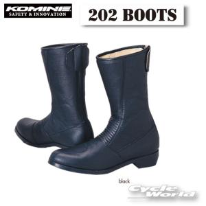 コミネ（Komine） 202 スパジオ バックジッパーブーツ KOMINE 05-105