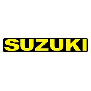 【UFO】ユーフォー パンツレッグロゴ SUZUKI イエロー  【バイク用品】｜cycle-world