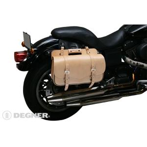 正規品〔DEGNER〕 SB-32 レザーサドルバッグ 《容量：10L》 横長 デグナー アメリカン 【バイク用品】｜cycle-world