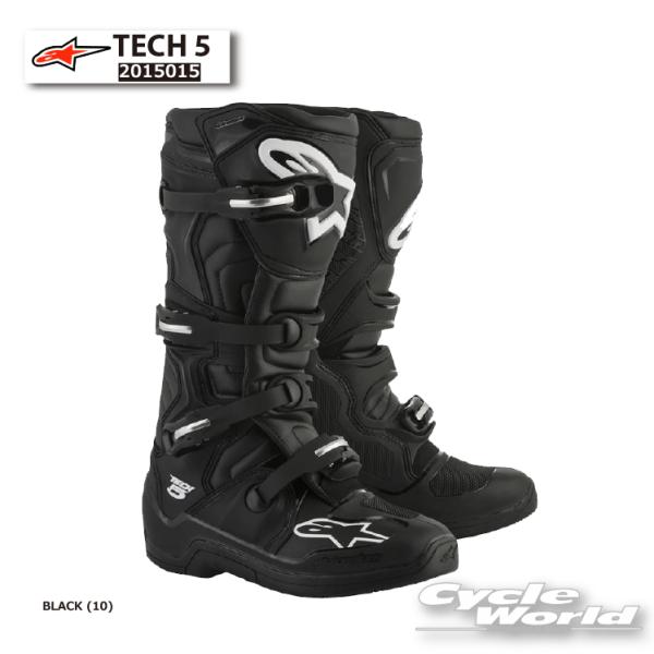 正規品〔Alpinestars〕 2015015 TECH 5 ＜BLACK＞ 10 ブラック 黒 ...