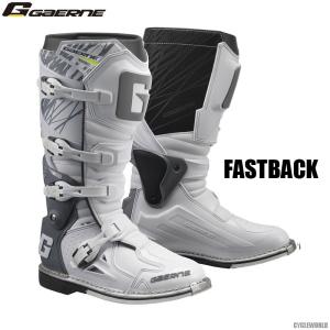 国内正規品〔GAERNE〕FASTBACK ＜ホワイト＞ ファストバック エンデューロ ラリー オフロード ガエルネ ジャペックス 【バイク用品】