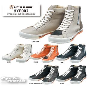 ヒョウドウ HYF002 HYOD HIGH-CUT RIDE SNEAKERS : 京都MC ヤフー店