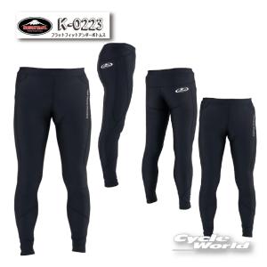 クシタニ KUSIHTANI K0222 フラットフィットアンダートップス ブラック