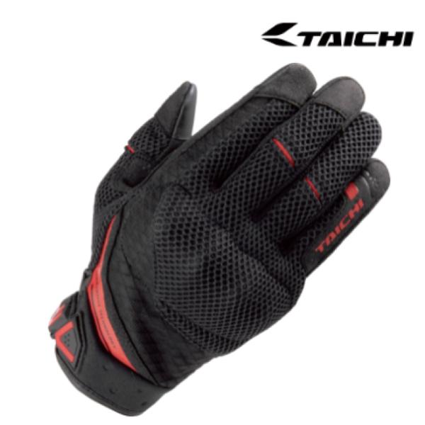 ☆24年春夏 正規品〔RSタイチ〕 RST463 ラバーナックル メッシュグローブ ＜BLACK/R...