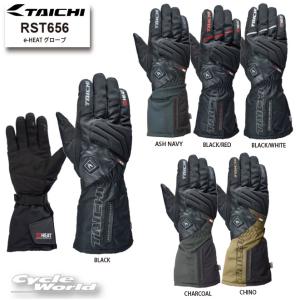 26-27年秋冬 ☆正規品〔RSタイチ〕 RST656 e-HEAT グローブ ＜6Colors＞ 電熱 スマホ対応 eヒート アールエスタイチ 26AW 【バイク用品】｜サイクルワールド