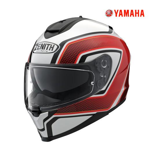 正規品〔YAMAHA〕 YF-9 ZENITH スポーツストライプ ＜レッド＞ フルフェイス SUP...